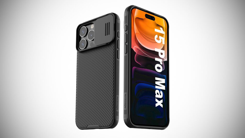 Nillkin CamShield Pro 15 Pro Max Case with Slide Camera Cover