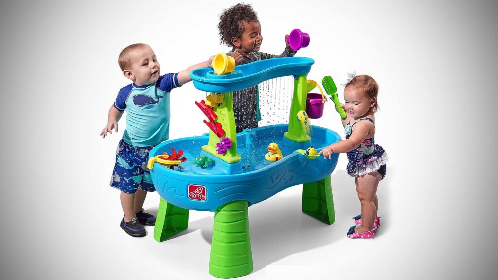 Water table play are for 1 year old toddler