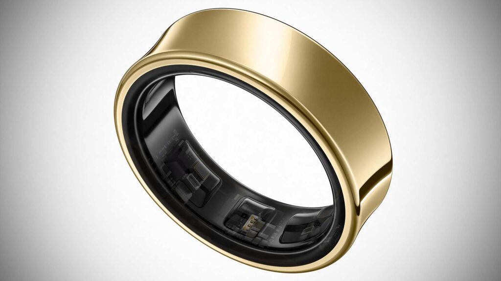 Samsung Galaxy Ring Titanium Gold